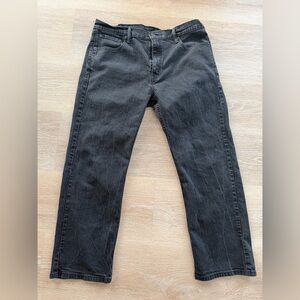 Levi’s Men’s Black Charcoal 569 Jeans 36x30